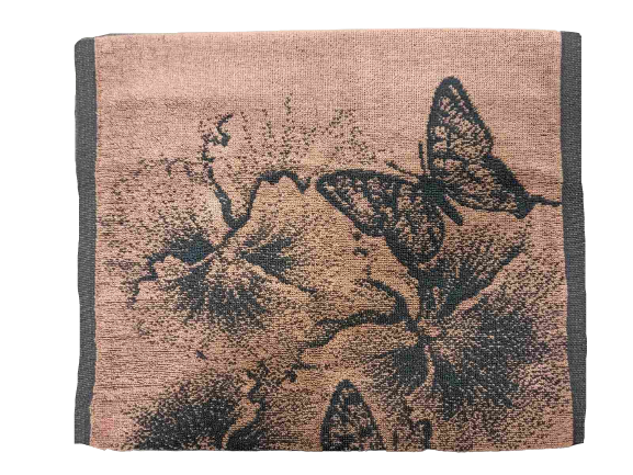 Полотенце махровое Rechitsa textile Бабочки и цветы
