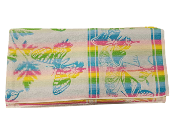 Простыня махровая Rechitsa textile Бабочки
